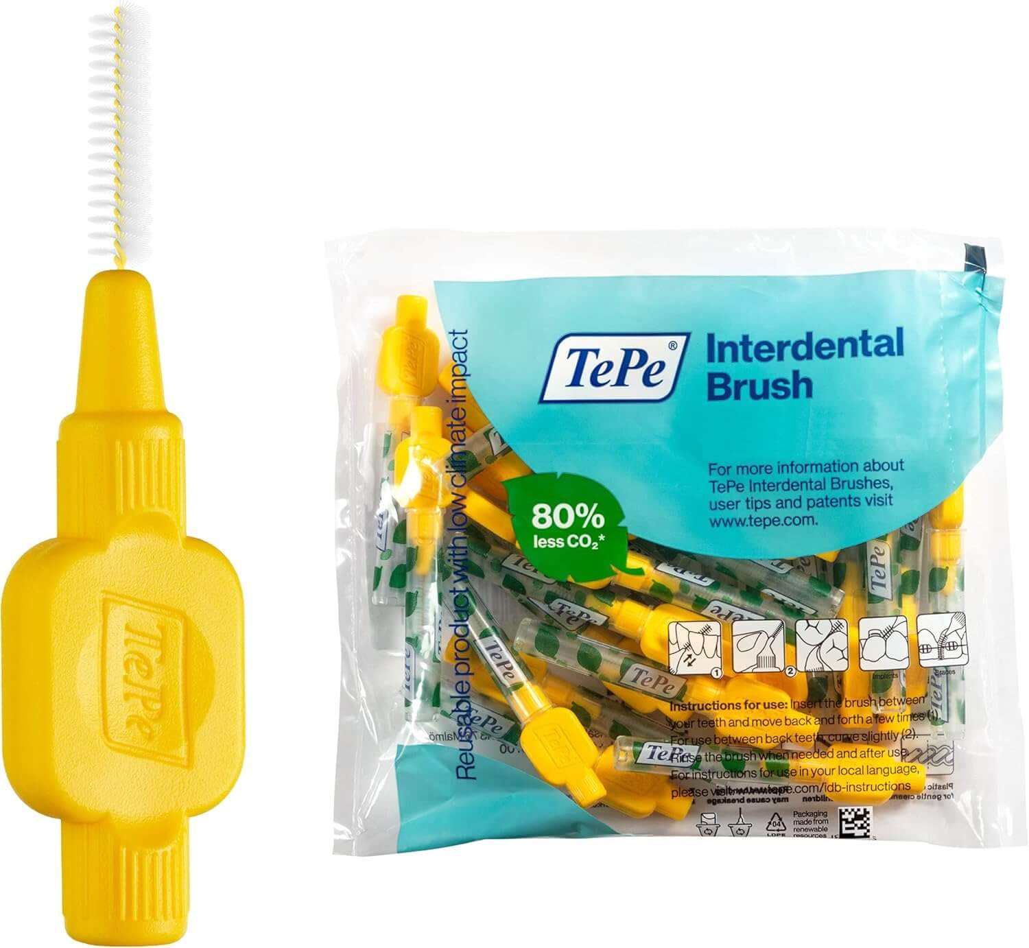 Tepe Method Buy, Order, Online Wholesale Tepe Interdental Brushes Regular 25pk in UK
